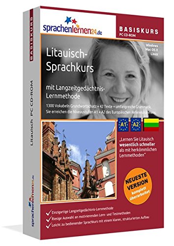 Download Litauisch-Basiskurs mit Langzeitgedächtnis-Lernmethode von Sprachenlernen24.de: Lernstufen A1 + A2. Litauisch lernen für Anfänger. Sprachkurs PC CD-ROM für Windows 8,7,Vista,XP / Linux / Mac OS X Download Litauisch-Basiskurs mit Langzeitgedächtnis-Lernmethode von Sprachenlernen24.de: Lernstufen A1 + A2. Litauisch lernen für Anfänger. Sprachkurs PC CD-ROM für Windows 8,7,Vista,XP / Linux / Mac OS X