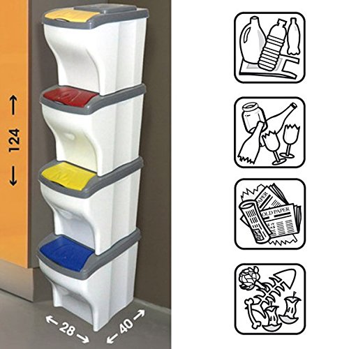 Mlleimer-fr-Mlltrennung-Poker-Set-4-Stck-x-20-LT-Eimer-Puzzle-Bama-Mllbeutel