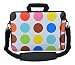 Produktbild MySleeveDesign Laptoptasche Notebooktasche Umhängetasche Größe 15,6 Zoll und 17,3 Zoll - mit VERSCH. DESIGNS - Colored Points [15]