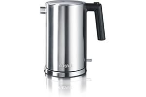 GRAEF. Graef WK600EU czajnik elektryczny, stal nierdzewna, 1,5 l, stal nierdzewna, matowa