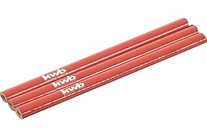kwb Zimmermann-penna 180 mm lång, 3 st.