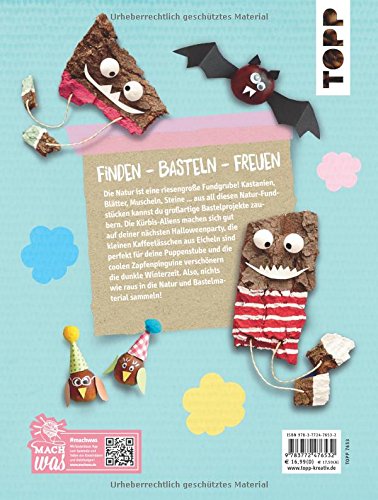 Book's Cover of Basteln mit Natur: Kunterbunte Kreativideen für Kinder