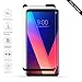Produktbild LG V30 Panzerglas, Beyeah Vollständige Abdeckung Schutzfolie aus hochwertigem gehärtetem Glas für LG V30 (Schwarz)