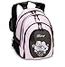 Produktbild BestWay Rucksack Schulranzen Schulrucksack 18 Ltr. , Farbe:rosa/dunkelbraun
