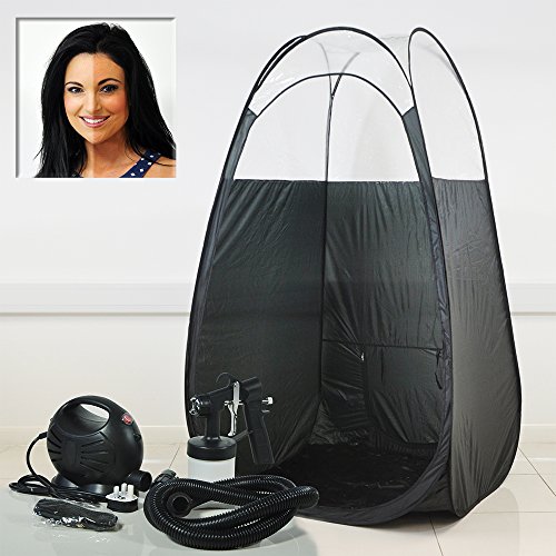 Bare Naked Spray Tan Machine & Pop Up Tent Set - Black
