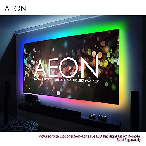 Elite Screens Aeon Series, Sleek EDGE FREE Tensioned Fixed Frame Projection/Projector Screen, 120-inch Diag. 16:9, AR120WH2 - Image 6