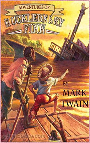 Book's Cover of The Adventures of Huckleberry Finn [Norton critical edition] (Annotated) (English Edition)