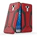 Produktbild Huawei Enjoy 7 Plus Hülle, SsHhUu Stoßsichere Dual Layer Hybrid Tasche Schutzhülle mit Ständer für Huawei Y7 Prime / Enjoy 7 Plus (5.5") Rot