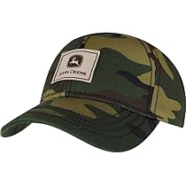 Casquette John Deere Verte Originale - Fabriquée En Italie - Taille Unique