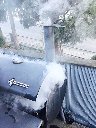 Räucherröhre 15cm – Räuchern auf jedem Grill – Intensiv Rauch – Edelstahl Kaltrauch-Erzeuger – Räucherbox – Tube Smoker 6″ – Pellet Smoker –Kalträuchern + Schutztasche Sparbrand - 8