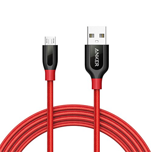 Anker Powerline C ble Micro USB 180cm Le C ble Haut de Gamme en Fibres d Aramide Nylon Double Tressage pour Samsung Nexus LG et Autres Smartphones et tablettes Android reviews Anker Powerline C ble Micro USB 180cm Le C ble Haut de Gamme en Fibres d Aramide Nylon Double Tressage pour Samsung Nexus LG et Autres Smartphones et tablettes Android