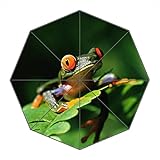 Viaje umbralla-windproof compacto paraguas plegable portátil con marco reforzado, 8 varillas...