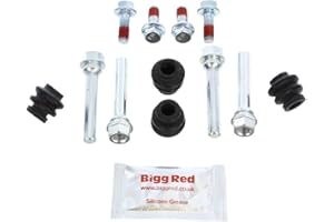 Bigg Red - Brake Caliper Slider Bolt Kit - Full Set - Compatible with, Prius, Celica