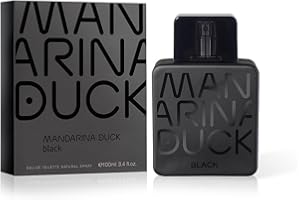 MANDARINA DUCK FRAGRANCES I Black Eau de Toilette, Profumo Uomo Spray, Famiglia Olfattiva Fougère, Orientale, 100 ml