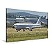 Produktbild Premium Textil-Leinwand 90 cm x 60 cm quer, Condor - Airbus A320 | Wandbild, Bild auf Keilrahmen, Fertigbild auf echter Leinwand, Leinwanddruck (CALVENDO Mobilitaet)