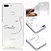 Produktbild HopMore Huawei Honor 9 Lite Hülle Silikon Transparent Durchsichtig Hüllen Clear Muster Design Bumper Ultra Slim Dünn TPU Handyhülle Kawaii One Piece Tasche Schale Hüllen Case Cover pour Honor 9 Lite -- Lächeln