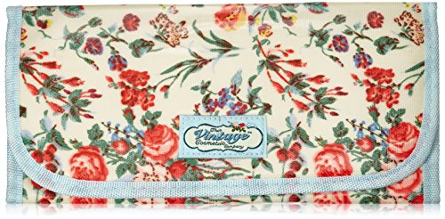 The Vintage Cosmetic Company Brush Roll Floral