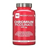 Prozis 100% Chrom-Picolinat 120 Kapseln 600 mcg - zur...
