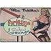 Produktbild A.G.S. Retro Blechschild Miss Tabitha´s Burlesque Nostalgie Metallschild Pin Up Erotik