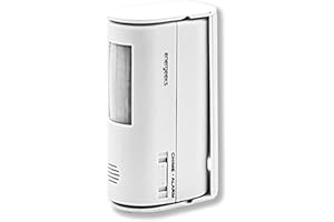 Energeeks - Mini Alarma con Timbre - Detección de Movimiento - Ideal para Comercios - Protección Adicional - Seguridad Autónoma - Fácil Instalación - Sin Necesidad de App ni Conexión a Internet