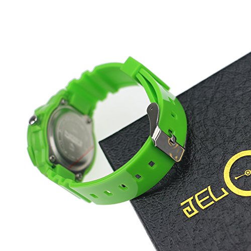 Kinderuhren-JungenKinder-Wasserdicht-Analog-Armbanduhr-fr-Jungs-MdchenGrn-Kinderuhr