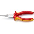 Knipex Pince Universelle Multifonctions 145 Mm 08 26 145 - Isolée VDE, Chromée, Bi-Matière - Idéale Installation Et Réparation
