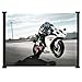 Produktbild Yamaha YZF Sportsbike Fabric Wall Scroll Poster (106,7 x 78,7 cm) Zoll