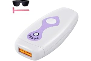 STAR SCREEN IPL Hair Removal Device System for Women Men, Laser Hair Remover Machines for Face Permanent 500,000 Flashes Painless Facial Hair Remove Unwanted Hair Armpit Bikini Line Leg Body Home Use (White)