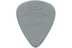 Jim Dunlop Nylon Plektren 0,60 mm (6 Stück)