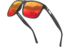 PERFECTMIAOXUAN Occhiali da Sole Polarizzati Uomo Donna, Occhiali Vintage Eleganti Montatura Classica, Lenti Pilota HD, Golf Guida Pesca Occhiali da Viaggio Sport all'Aria Aperta Moda Occhiali da Sole