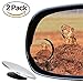 Produktbild Blind Spot Spiegel, senwow konvex rund HD Glas Weitwinkel 360 ° Drehbar verstellbar Aufklebbares Rückfahrkamera für Universal Car SUV LKW Motorrad Van (2 Pack)