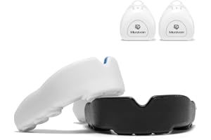 Musivon Zahnschutz Kinder 9-15 jahre (2 Stück) - Mundschutz Hockey Jungen für Boxen Kampfsport Mma Football Muay tha Ice Hockey