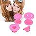 CkeyiN ® 20pcs Silicone No Clip Hair Curlers Rollers Hair Styling Tools (2 Set)