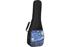 Harilla Ukulele-Tasche, Tragetasche, leichter Rucksack, wasserdicht, gepolstert, verstellbare Träger, stoßfest, für Konzertreisen im Freien, 26inch