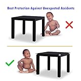 LifenC Eckenschutz und Kantenschutz, 20er-Pack premium transparent für Möbel- und Tischecken mit 3M Klebstoff schutz für Babys und Kinder - 5