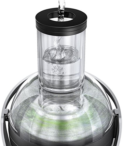 Philips HR1874/70 AVANCE Entsafter aus Edelstahl, Pre-Clean Vorspülfunktion, 1000 W, Silber - 3