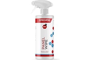 Gtechniq Panel Wipe 500ml - Élimine les résidus de polish et de cire, prépare la surface avant l’application d’une protection céramique- permet une fixation maximale des protections céramiques
