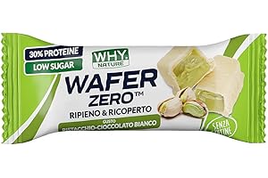 WHY NATURE WAFER ZERO 35 GR Pistacchio-Cioccolato Bianco