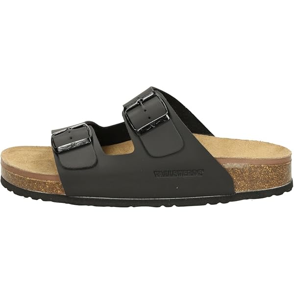 Ciabatte Uomo Valleverde In Eco Pelle Marrone - Sandali Comodi Con Suola In Gomma - Foto 5