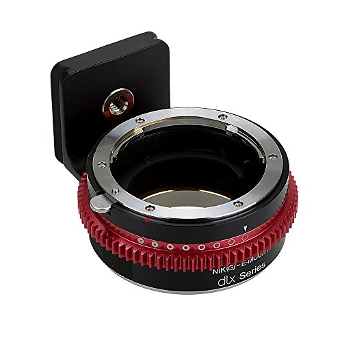 Fotodiox NIK G -NEX-DLX Adaptateur de Monture d objectif DLX pour Appareil Nikon G Sony E - Noir