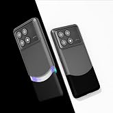Zore Poco ile uyumlu X6 Pro Kılıf Mıknatıslı Zore Duble Kapak Siyah