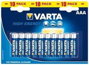 Varta High Energy 04903121461 Lr 03 Aaa Alkaline Batterien 1 Er Pack Amazon De Elektronik Foto