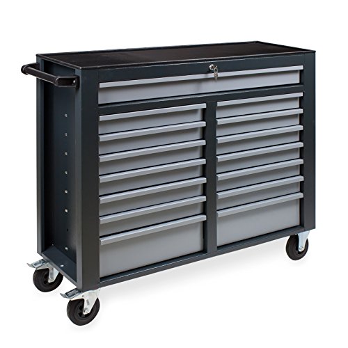 DEMA XXL Werkstattwagen 14 + 1 anthrazit/grau - 7