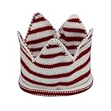 Yvelands Neugeborene Kinder Caps Baby Crown gestrickt Geburtstag Hut Fotografie Zubehör