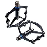 Bici de la bicicleta MTB de la aleación de aluminio Pedales Plataforma CNC Eje de acero de '9/16', iParaAiluRy original