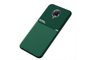 Kepuch Mowen Funda Case Carcasa Placa de Metal Incorporada para Xiaomi Redmi K30 Pro/Poco F2 Pro - Verde