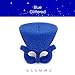 GLAMMZ New Nail Polish Ring Holder - Easy Convenient & Fun | Varnish Your Nails in Comfort & Style - Comes in 3 NEW Glamorous Glitter Colours incl: Black Nite, Ruby Red & Glitter Blue (Glitter Blue)