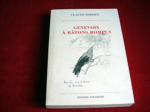 couverture de : Genevoix &agrave; b&acirc;tons rompus