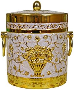 wysm Trash high - end countertops living room desktop covered bedside tables ice bucket trash