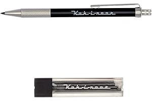 Koh-i-noor Automatic 5608 Stampa Matita per taccuino con mina Temperino in metallo/plastica Diversamente Sets 1 Stift + Minen
